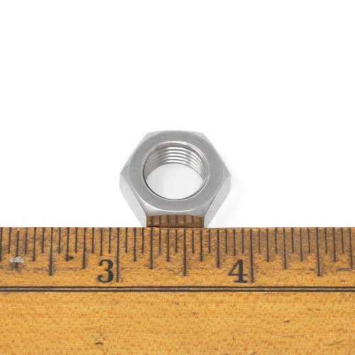 Nut with measurements.