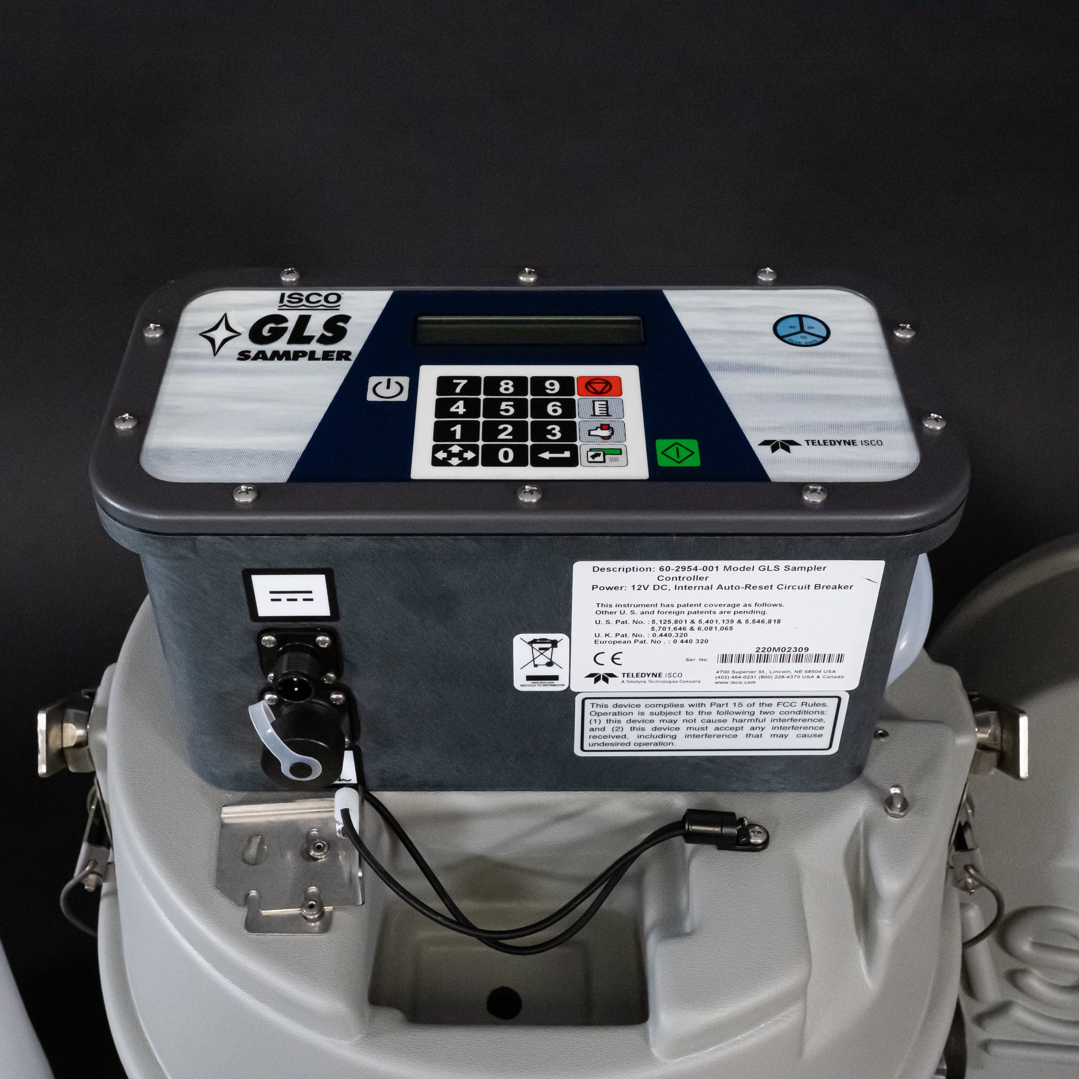GLS Sampler Package (1 Polyethylene 2.5 Gallon Bottle) – Teledyne ISCO