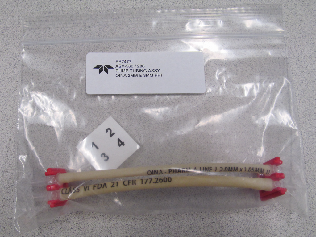 Sp 7477 Peristaltic Pump Tubing Cartridge - 2 Channel (2 mm & 3 mm) – Teledyne ISCO